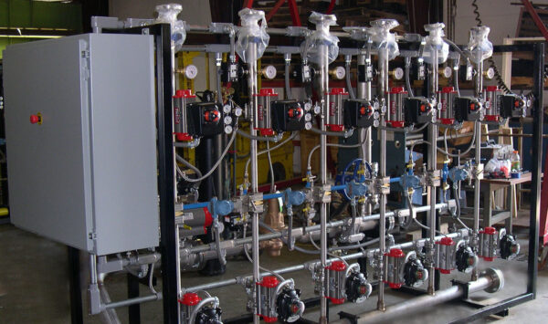 Independently certified for oxygen cleaning. Our oxygen injection pipe trains control and meter flow of oxygen to oxygen lances.